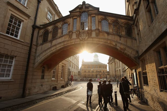 Universities, especially Oxford and Cambridge, are safe spaces for rich white men