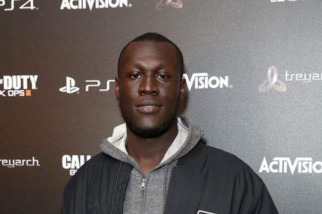 Croydon Grime MC Stormzy is now a contender to score an unlikely festive chart-topper with "Shut Up"