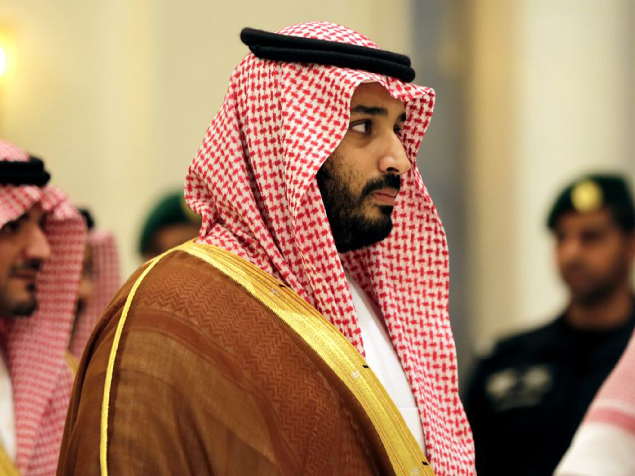 Mohammed bin Salman attends a summit of Arab and Latin American leaders in Riyadh