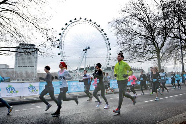 London 2015 Winter Run event