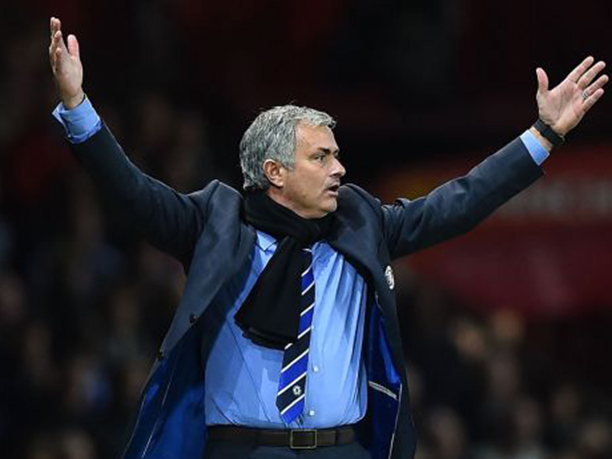The majority of Chelsea supporters backed Mourinho to the very end