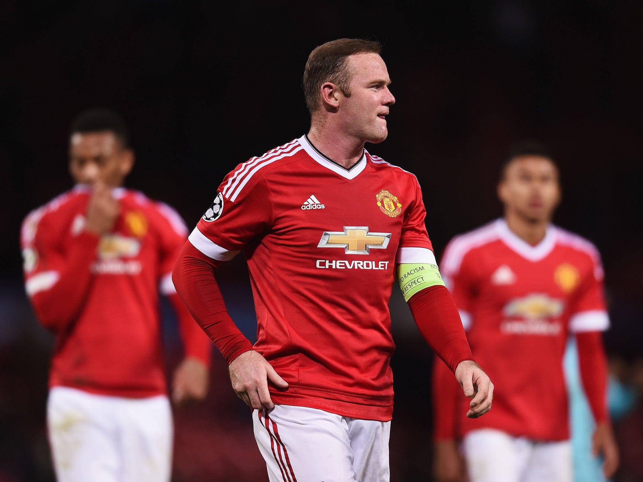 Manchester United captain Wayne Rooney starts against Norwich