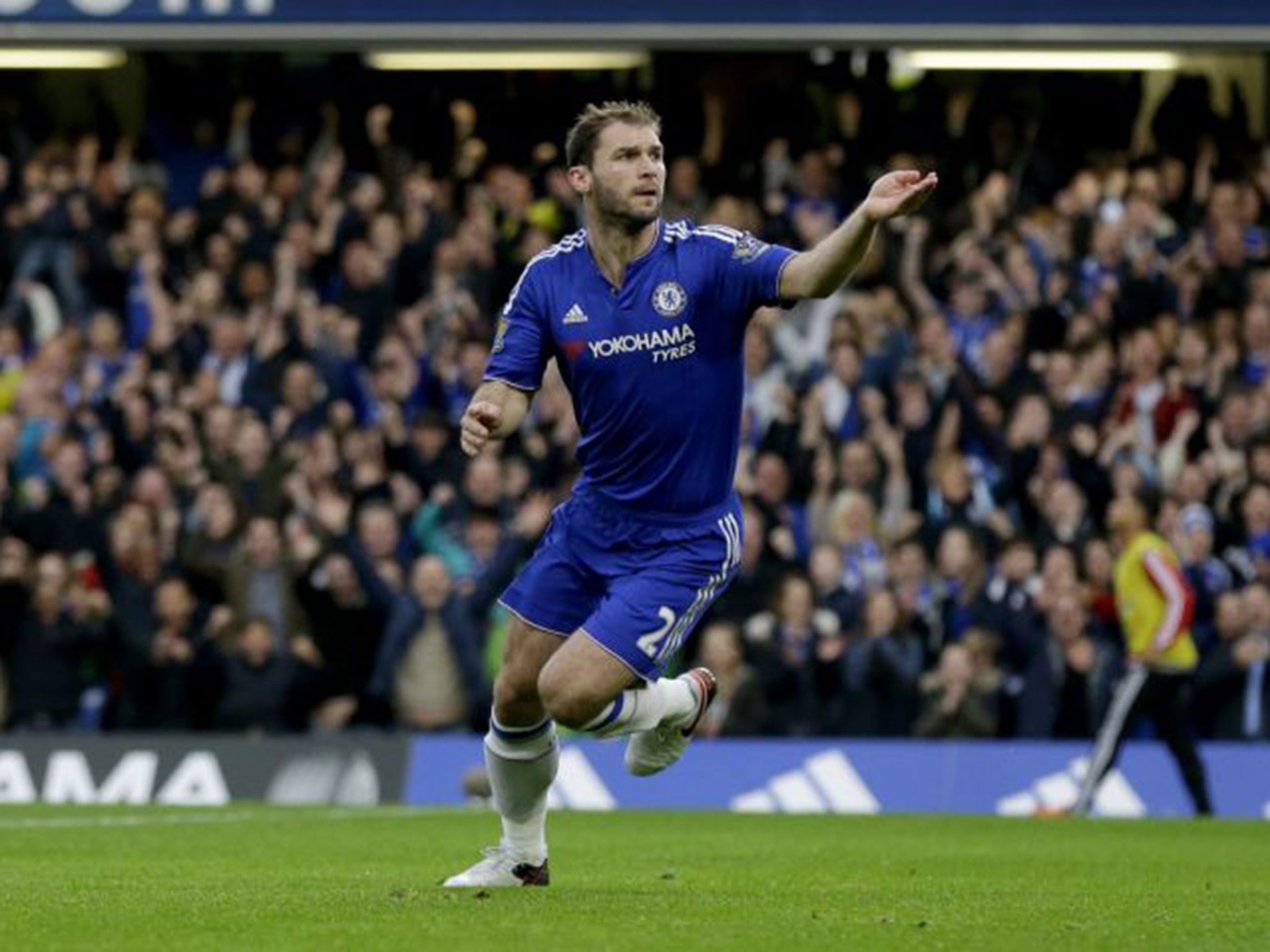 Branislav Ivanovic opened the scoring after just five minutes