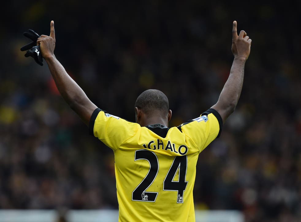 Watford's forward Odion Ighalo