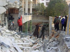 Russian air strikes kill 73 people in rebel-held Syrian city of Idlib