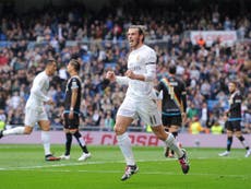 Read more

Real Madrid win 10-2 with Bale scoring four