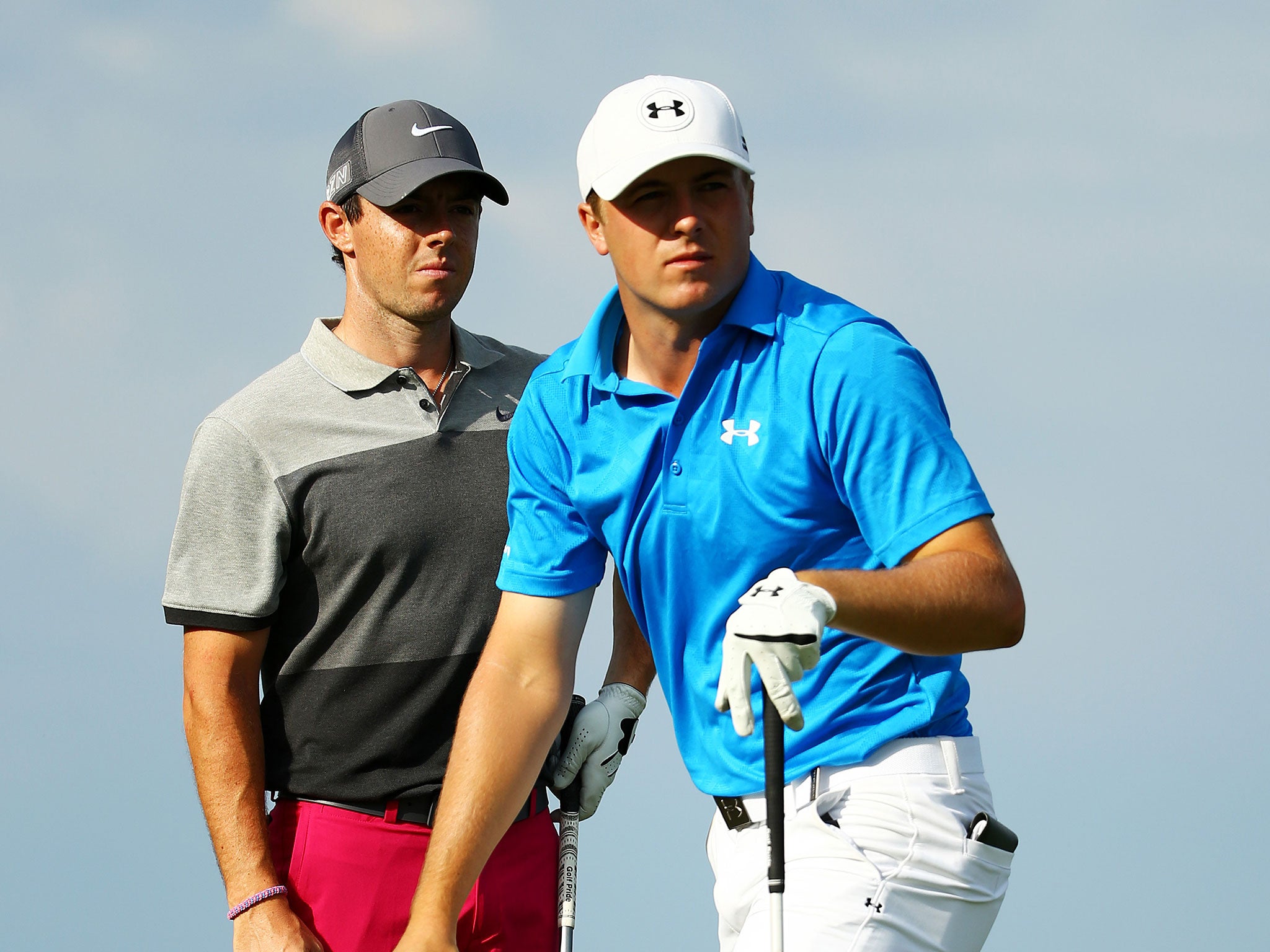 Rory McIlroy and Jordan Spieth