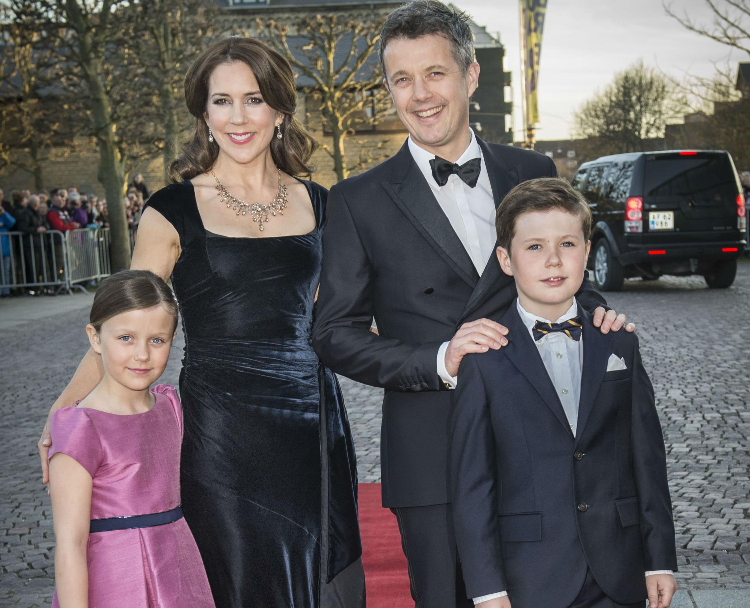 Princess Isabella, Princess Mary, Crown Prince Frederik and Prince Christian