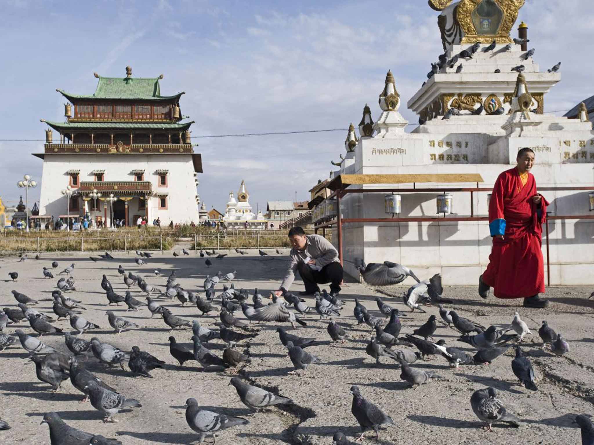 Buddhist monastery in Ulaanbaatar