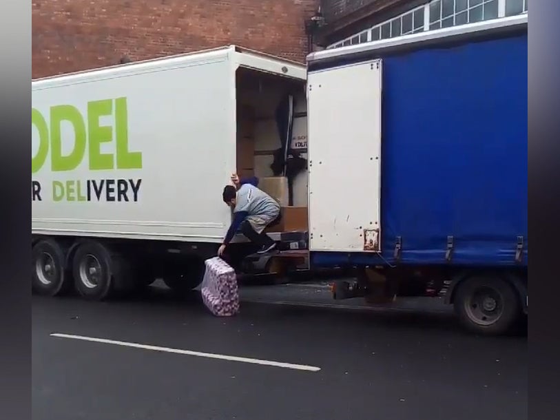 Yodel issues statement after video shows Christmas presents carelessly thrown into lorry by delivery men