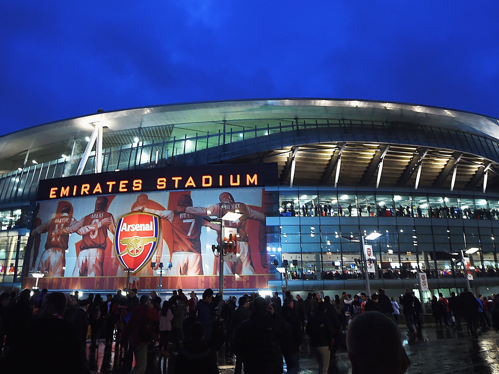 The attack took place near Arsenal's ground