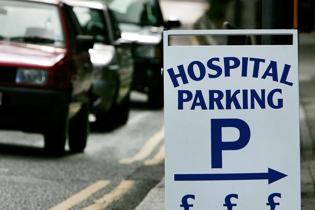 Seven NHS trusts made £3m from parking fees in 2014-15