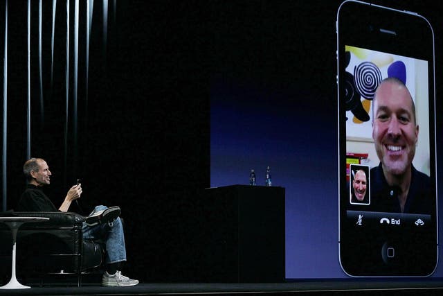Former Apple CEO Steve Jobs demonstrating FaceTime in 2010. The messaging service uses encryption to ensure that a message can only be received by the person it was sent to, something that the Investigative Powers Bill seeks to ovverride
