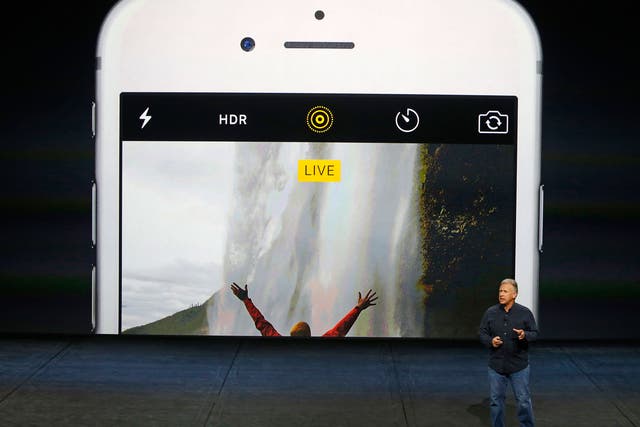 Phil Schiller, Senior Vice President of Worldwide Marketing at Apple Inc, speaking about the live photo capability for new iPhone 6 in September
