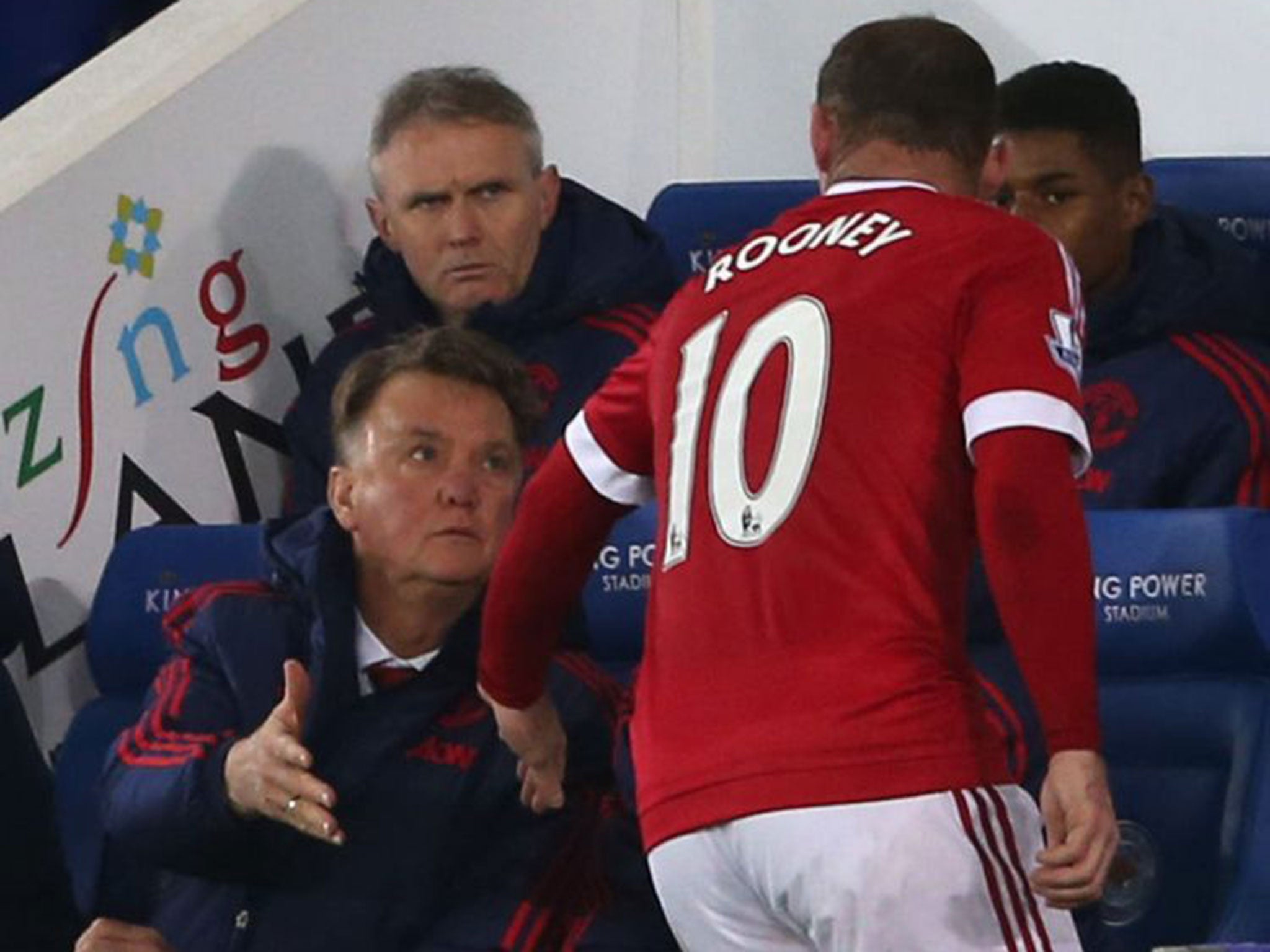 Rooney said the players are 'fighting' for Van Gaal