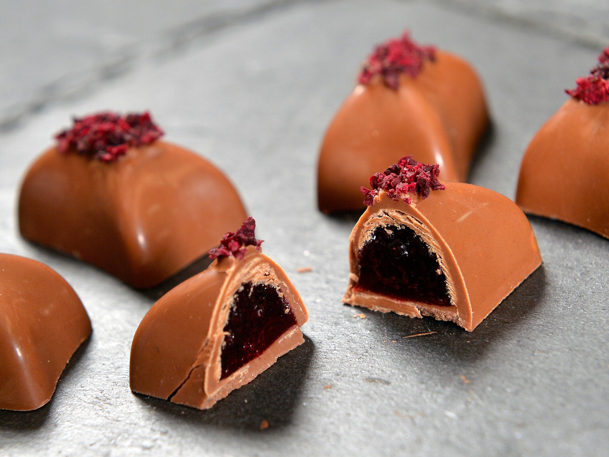 The Beetroot Jelly chocolate.