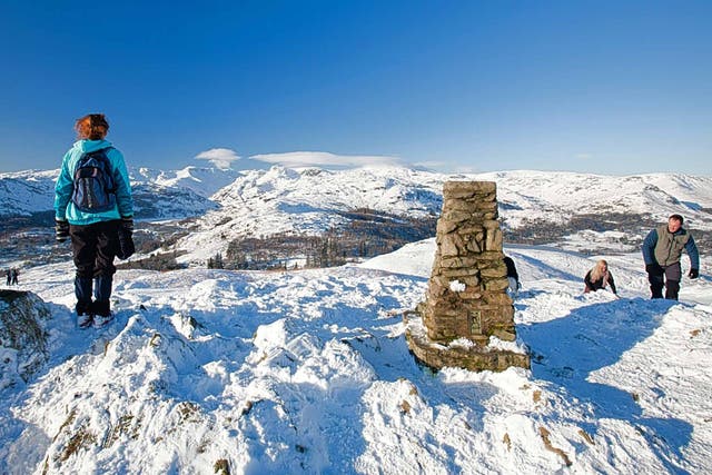 Leg-stretcher: Loughrigg, in the Lake District, is a rewarding challenge