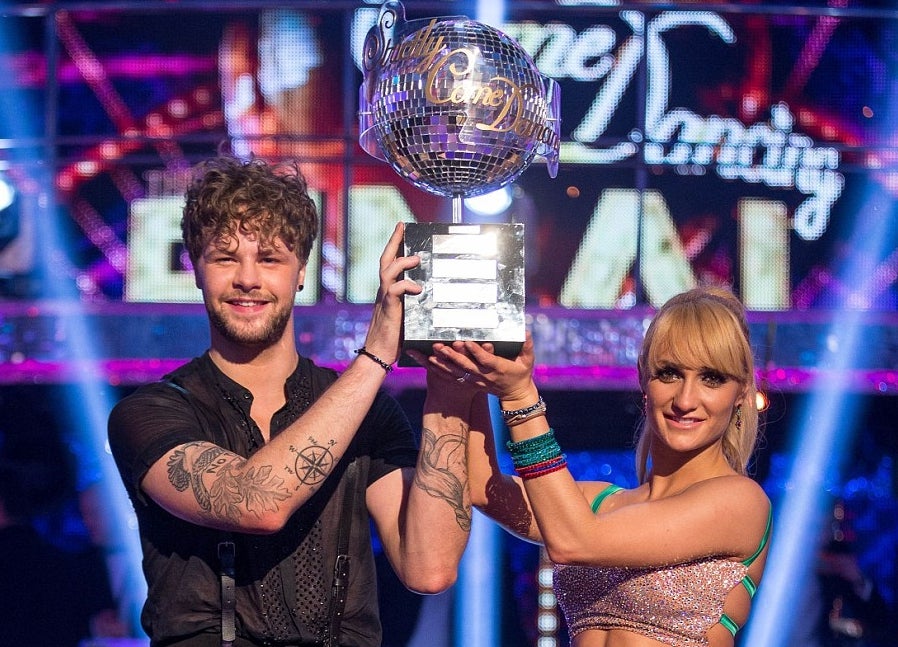 The winners of Strictly Come Dancing 2015