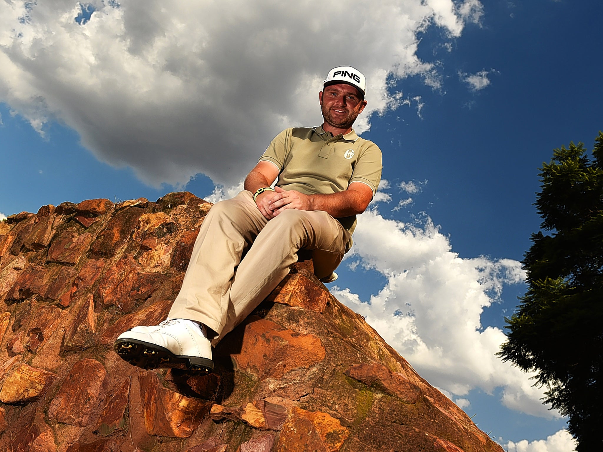 Andy Sullivan has climbed high this year, including in Pretoria, South Africa, back in March