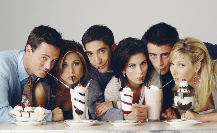 Which member of the 'Friends' cast is the oldest?