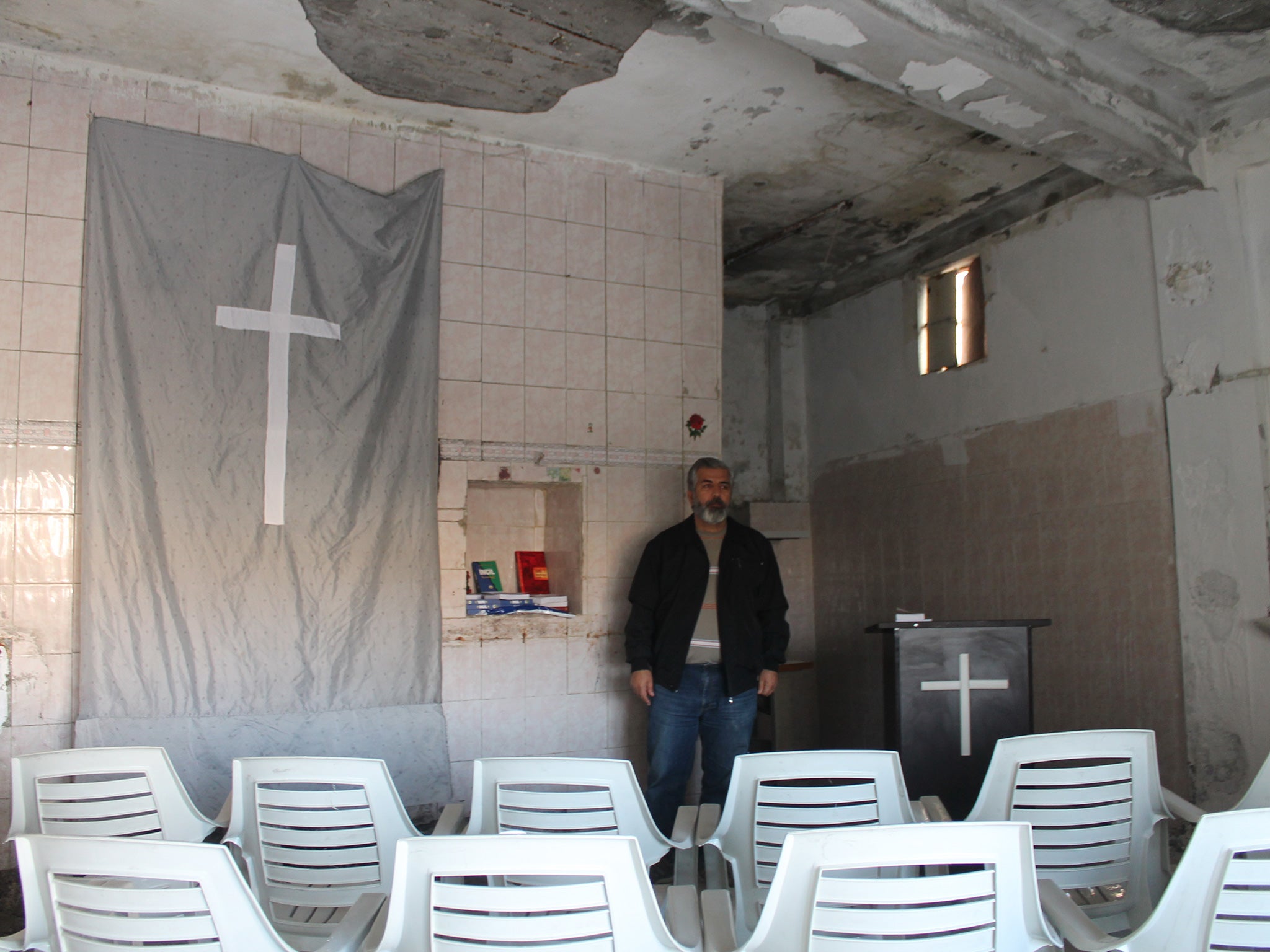 Pastor Eyup Badem of the Holy Light Church in Sanliurfa has been beaten repeatedly