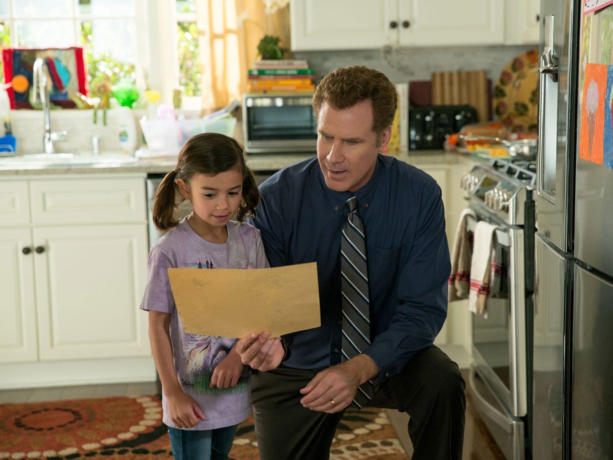 Child’s play: Scarlett Estevez and Will Ferrell in ‘Daddy’s Home’
