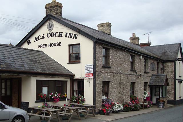 The Blackcock Inn in Llanfihangel Talyllyn, Wales