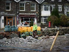 Read more

Flooded Cumbrian families face further misery for Christmas