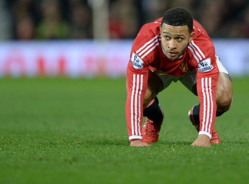 Memphis Depay has failed to hit the ground running at Manchester United