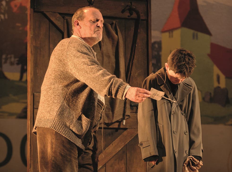 David Troughton (Tom Oakley) and Alex Taylor-McDowall (William) in Goodnight Mister Tom