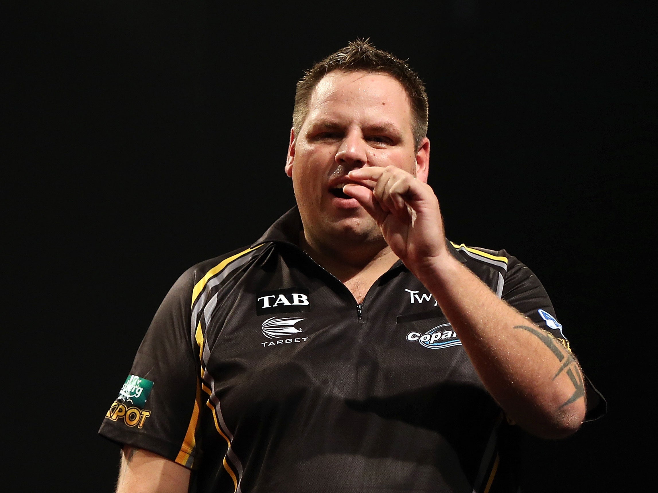 Fifth seed Adrian Lewis