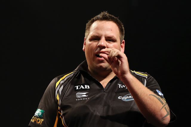Fifth seed Adrian Lewis