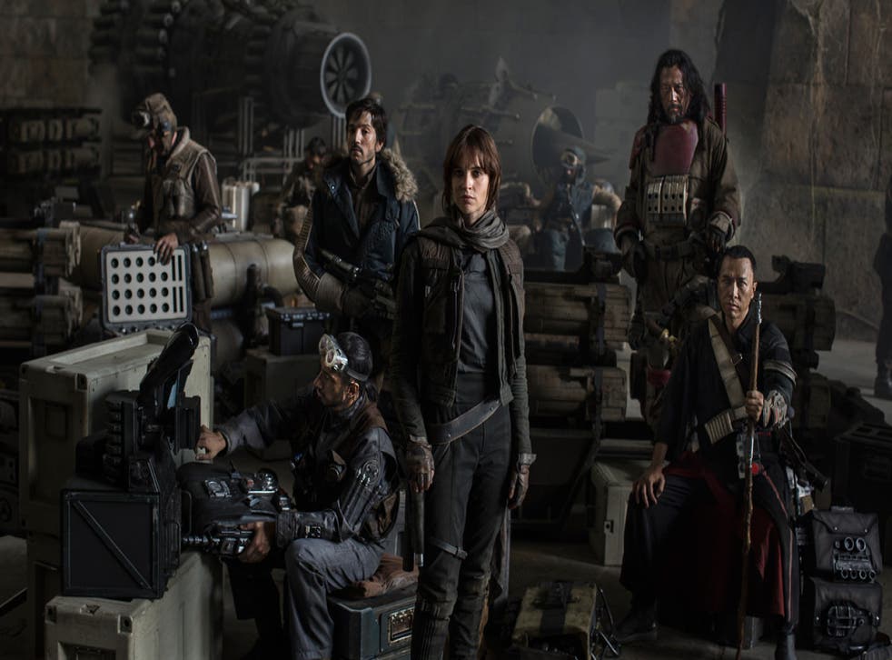 The Star Wars: Rogue One cast