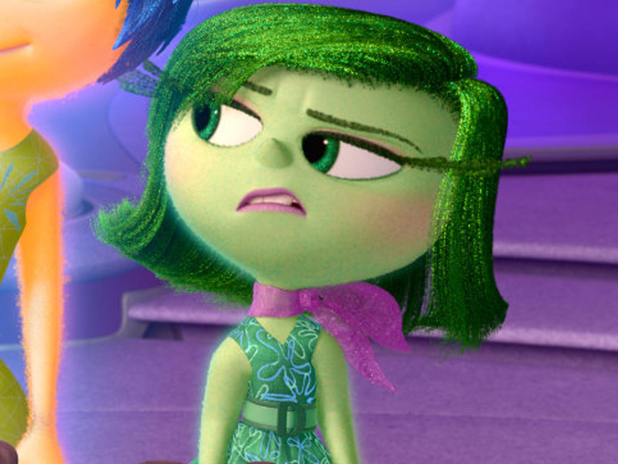 Disgust from Pixar's Inside Out (2015)