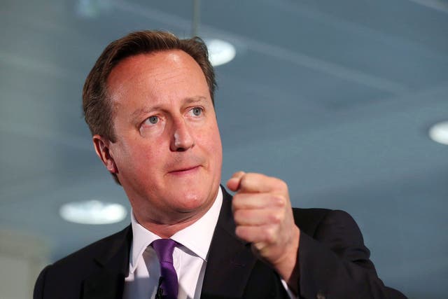 David Cameron hopes to complete his EU renegotiation next month 