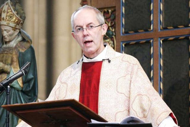 Welby gave his annual Christmas Day sermon at Canterbury Cathedral