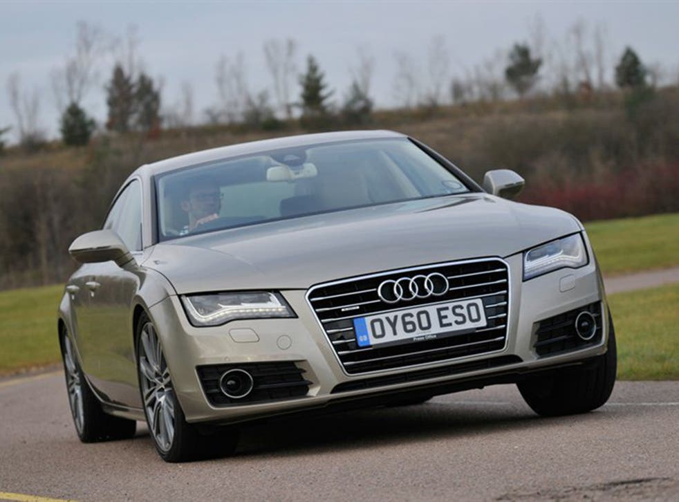 The stylish A7 commands a premium over an equivalent A6