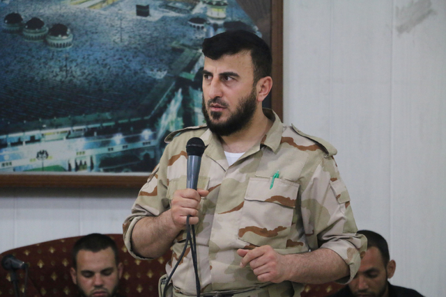 Zahran Alloush, leader of Army of Islam