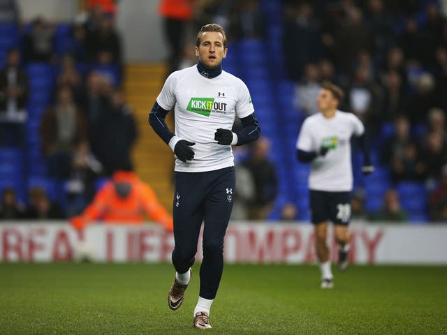 Tottenham striker Harry Kane