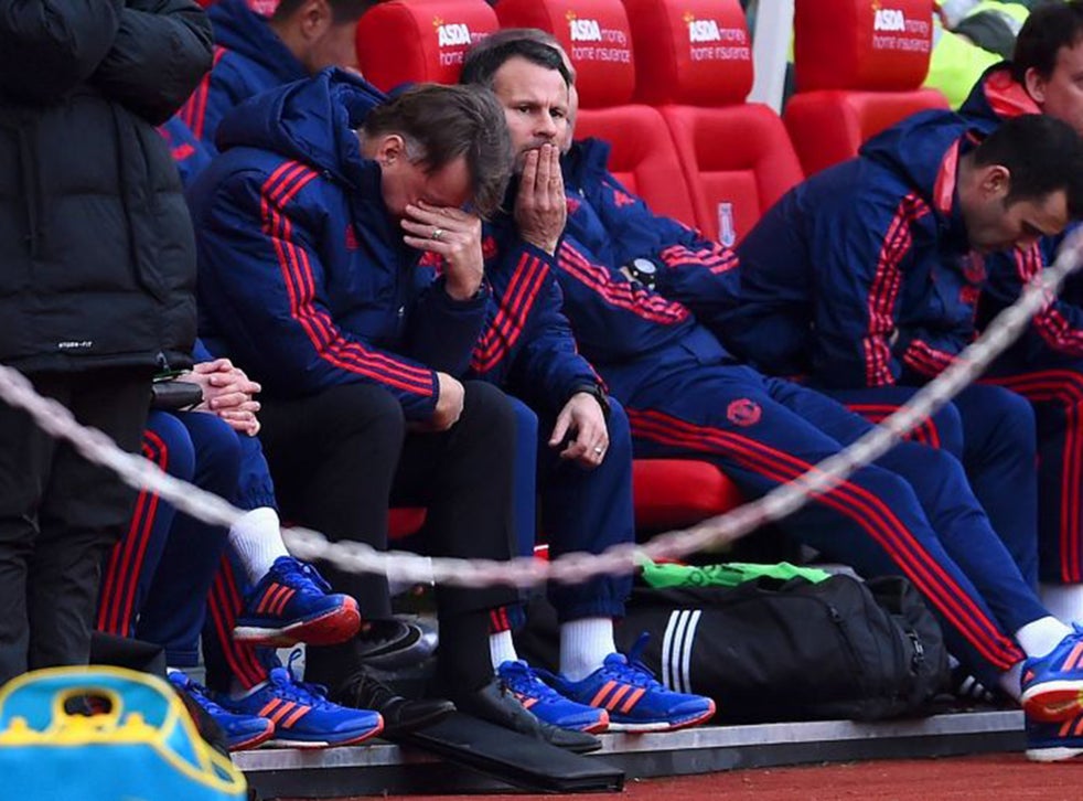 Stoke vs Manchester United match report: Louis van Gaal left fighting