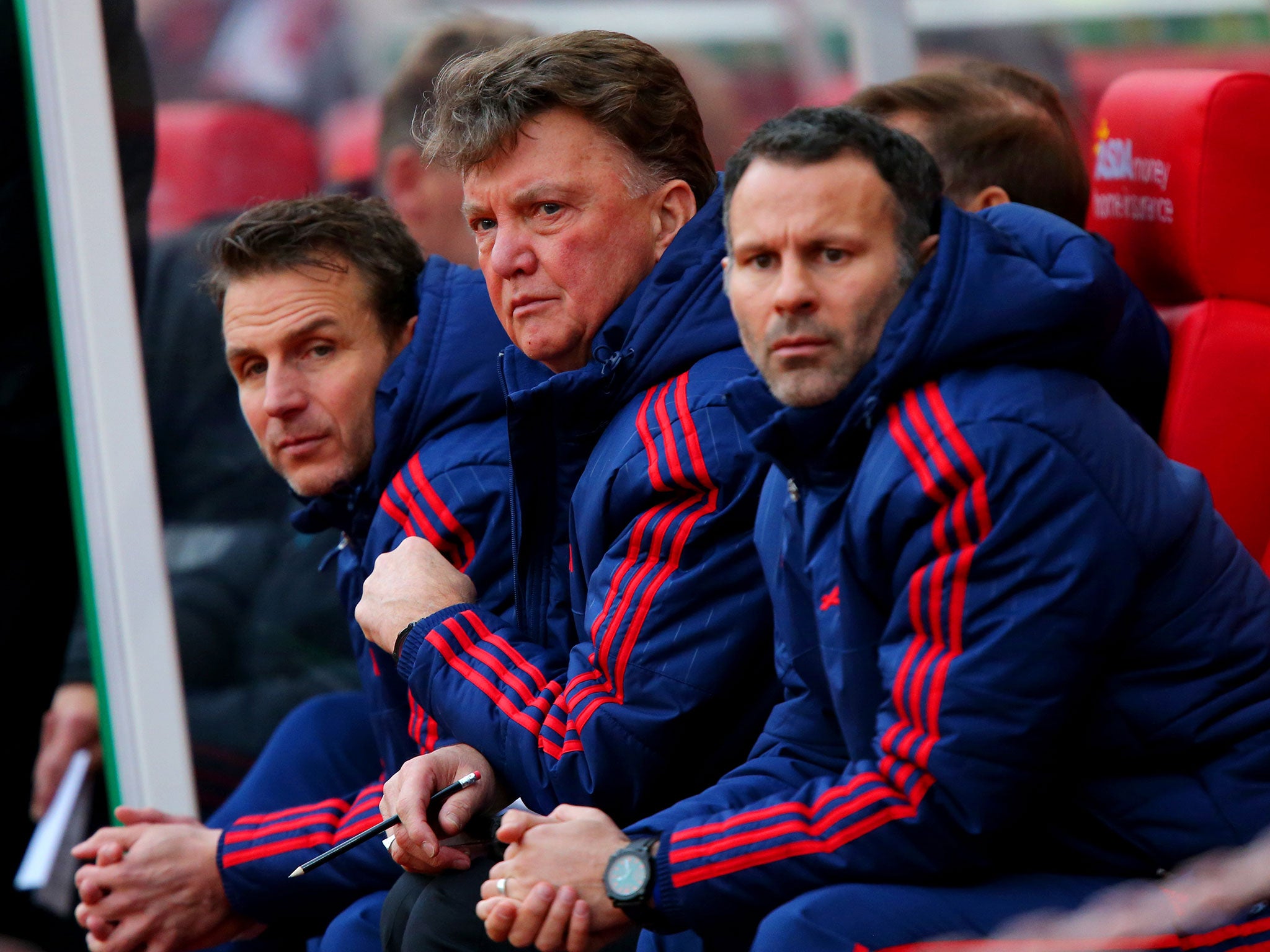 Louis van Gaal says he will 'wait and see' if he is sacked as Manchester United manager