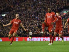 Read more

Liverpool 1 Leicester 0 match report: Benteke dents Foxes title hopes