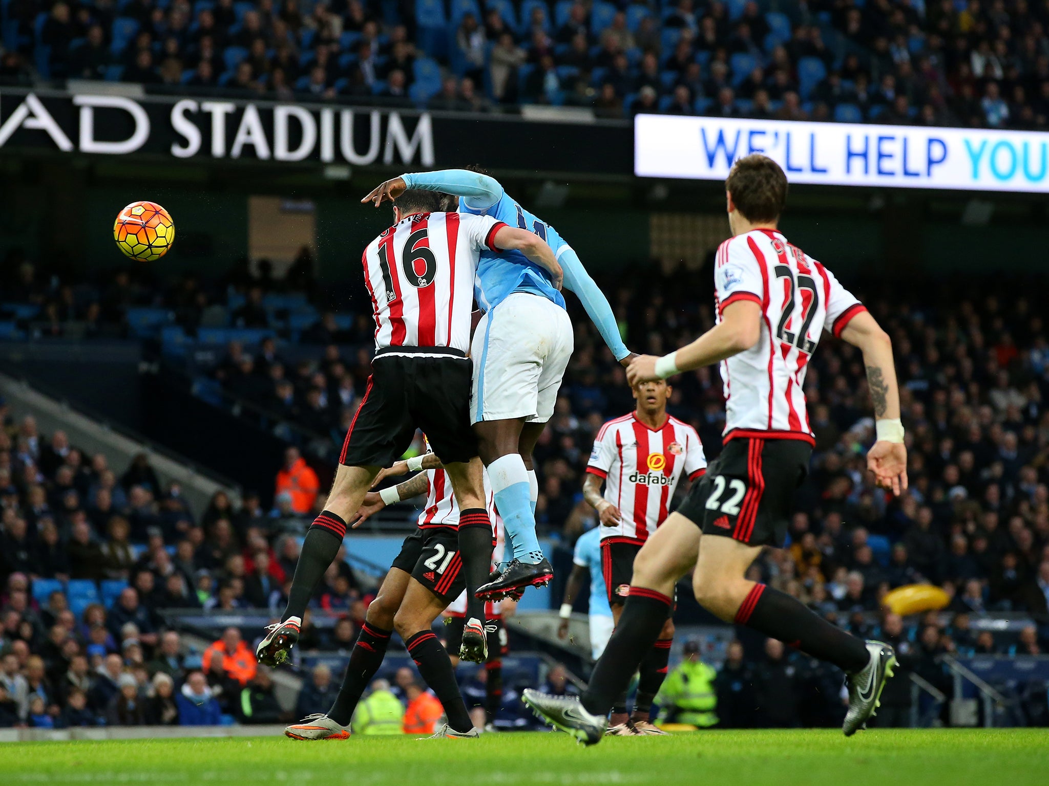 Wilfried Bony made it 3-0 after just 22 minutes