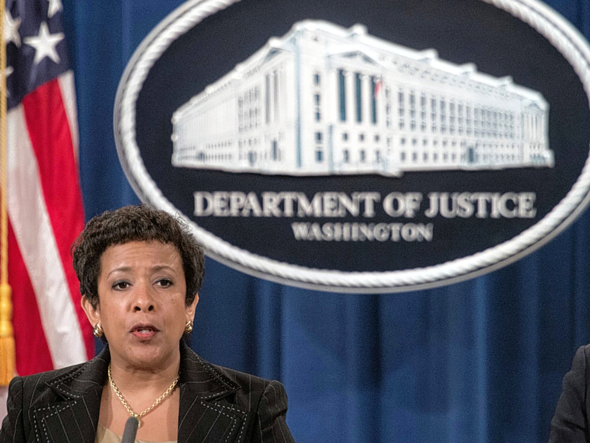 Loretta Lynch speaks about the Fifa corruption scandal earlier this month