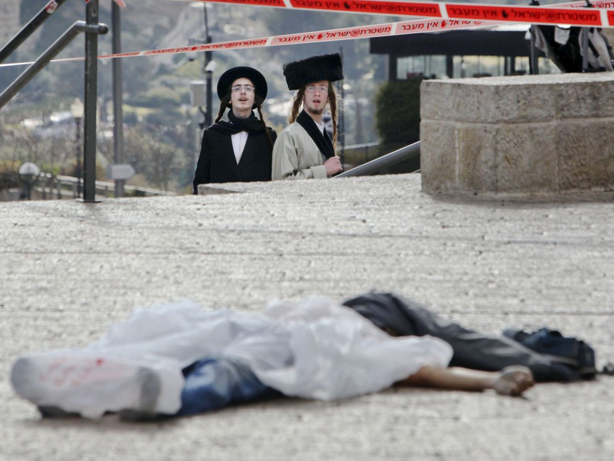 An alleged attacker shot dead by Israeli police in Jerusalem on Saturday