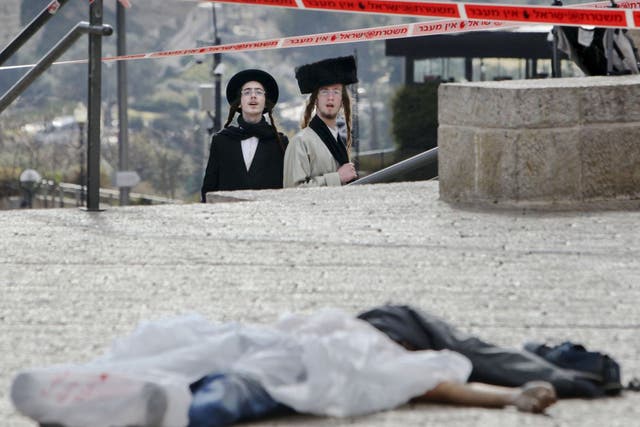 An alleged attacker shot dead by Israeli police in Jerusalem on Saturday