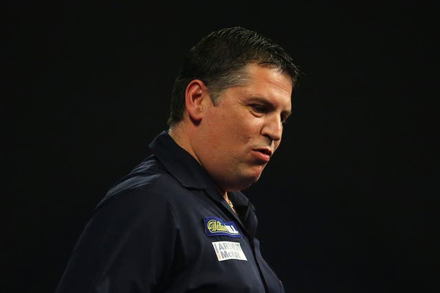 Reigning PDC world champions Gary Anderson