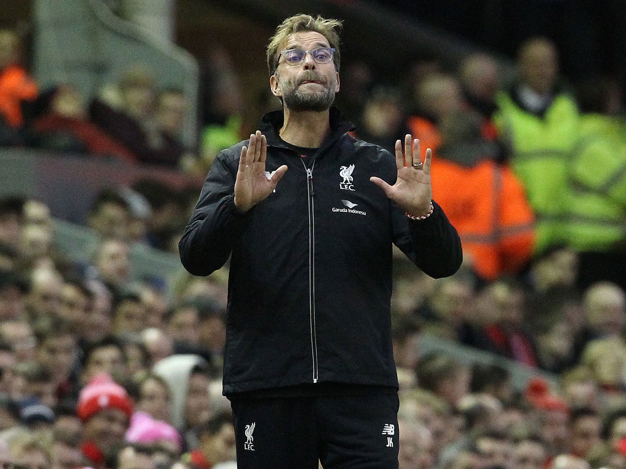 Liverpool manager Jurgen Klopp