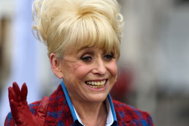 Future Dame Commander of the thriving entity known as the British Empire, Barbara Windsor