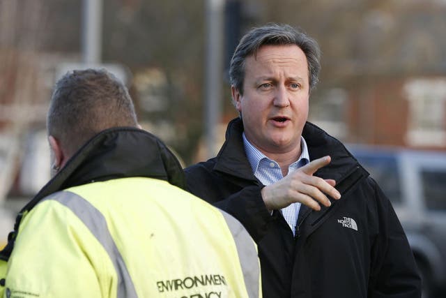 David Cameron described the flooding in Yorkshire over the weekend as 'unprecedented'
